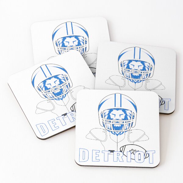 Item preview, Detroit Football – Lion Helmet Mascot Style designed and sold by avae0x8bn.