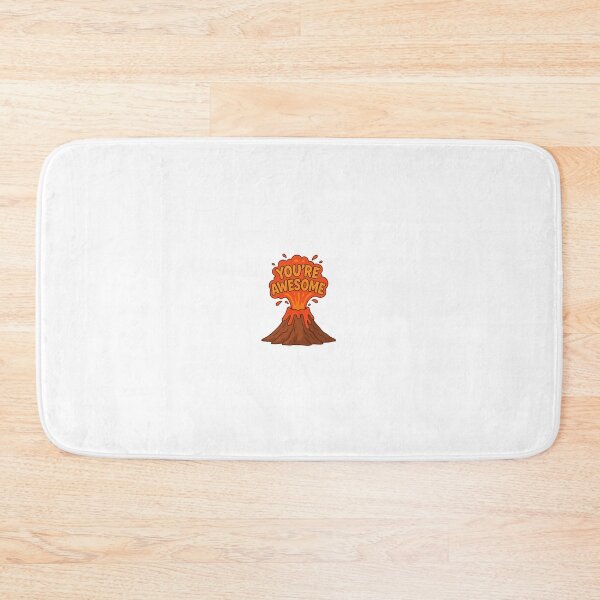 Item preview, Volcano Eruption Lava Art You're Awesome designed and sold by WilGrowDesigns.