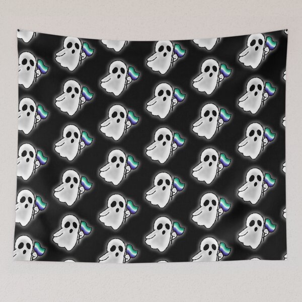 Item preview, Pride Ghosts - Gay (MLM) Flag designed and sold by GhostArtistArt.