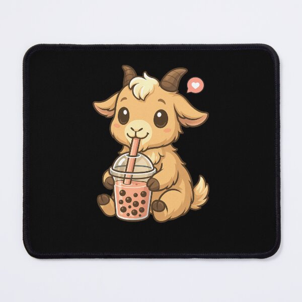 Item preview, Cute Goat Boba Tea Lover Zoo Kawaii Boys Girls Kids designed and sold by rafaeltto.