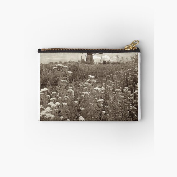Item preview, Flowers by the Windmill, B & W designed and sold by Andrew Felton.