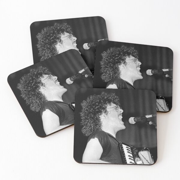 Item preview, Weird Al Yankovic - BW Photograph designed and sold by ConcertImages.