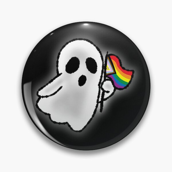 Item preview, Pride Ghosts - Progress Flag  designed and sold by GhostArtistArt.