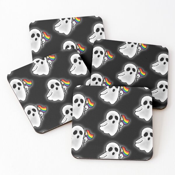 Item preview, Pride Ghosts - Progress Flag  designed and sold by GhostArtistArt.