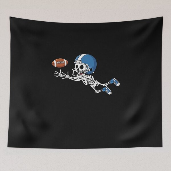 Item preview, American Football Skeleton Halloween Men Boys Football Fan  designed and sold by facegm.