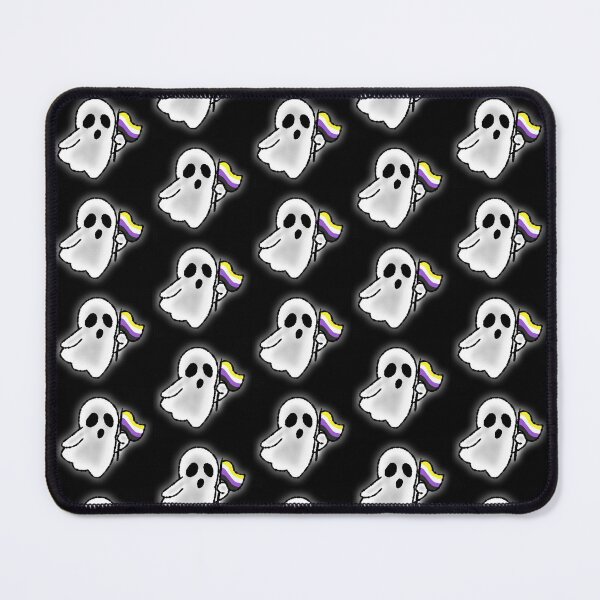 Item preview, Pride Ghosts - Non-binary Flag  designed and sold by GhostArtistArt.
