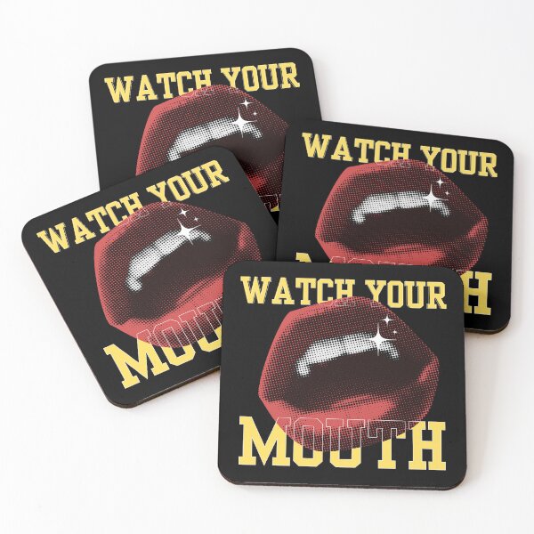 Item preview, Watch Your Mouth Art designed and sold by NaphDesigns.