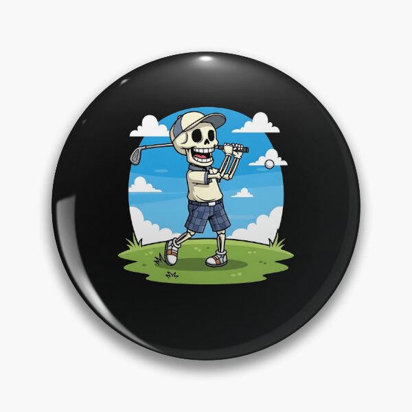 Item preview, Golfing Skeleton Halloween Men Golf Halloween Golfer  designed and sold by facegm.