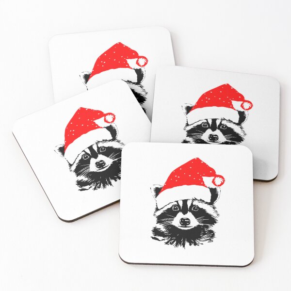 Item preview, Festive Raccoon Delight designed and sold by JollyCritters.