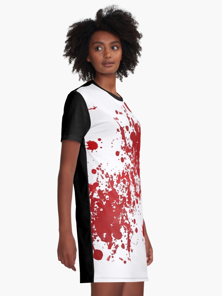 Bloody t shirt dress deals