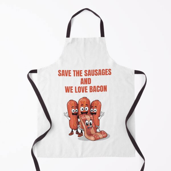 Item preview, Save the sausages and we love bacon designed and sold by BritishDelights.