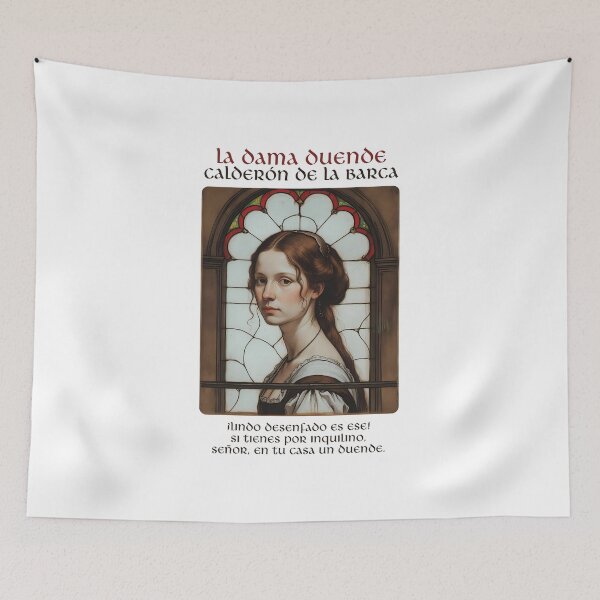 Item preview, Quote from 'The Goblin Lady' by Calderón de la Barca designed and sold by Filologica.