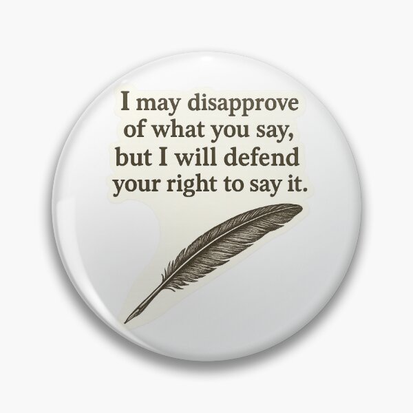 Item preview, I may disapprove, but I will defend you  designed and sold by The Painted Topaz.