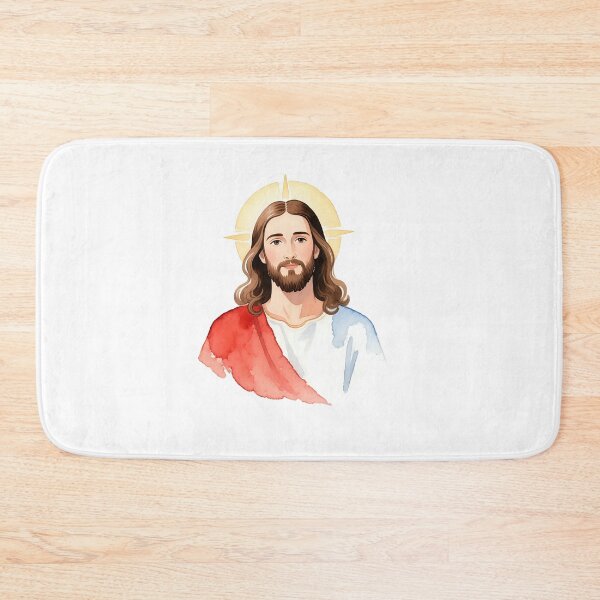 Item preview, Face of Jesus in watercolor style  designed and sold by Origen88.