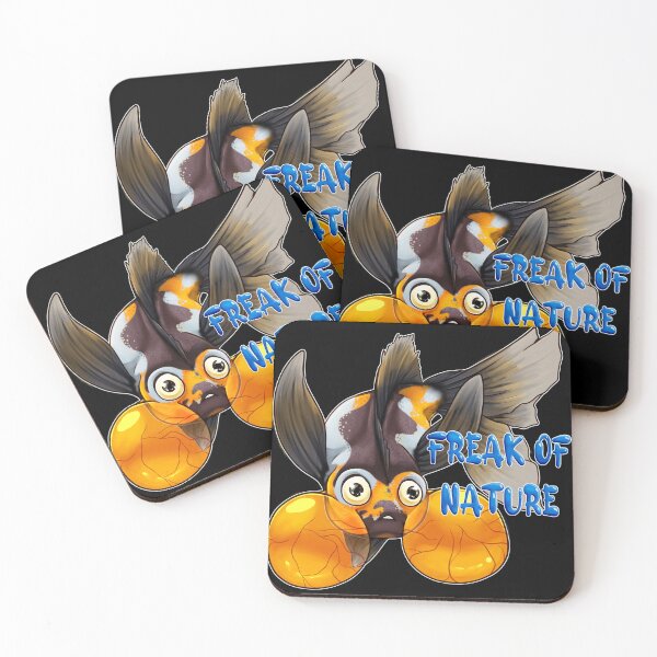 Item preview, Bubble Eyed Goldfish (Freak of Nature) designed and sold by Paintbucket Lemonade.