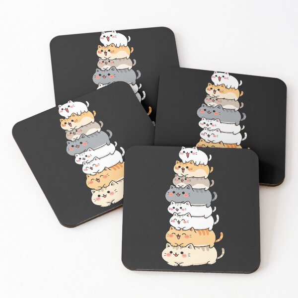 Item preview, Funny Cat Cute Japanese Kawaii Anime  designed and sold by cawtoon.