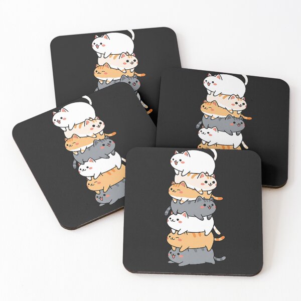 Item preview, Funny Cat Cute Japanese Kawaii Anime designed and sold by cawtoon.