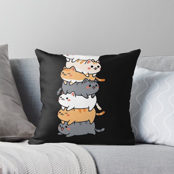 Item preview, Funny Cat Cute Japanese Kawaii Anime designed and sold by cawtoon.