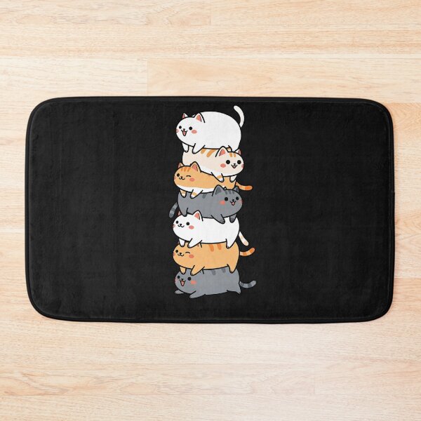Item preview, Funny Cat Cute Japanese Kawaii Anime designed and sold by cawtoon.