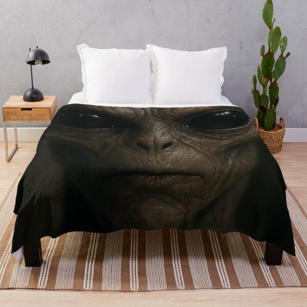 Item preview, Photorealistic Alien Face Deep Soul Gaze Artwork designed and sold by Buzzink.