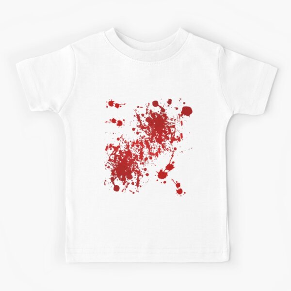 Murder Party Kids T Shirts Redbubble - blood t shirt roblox free roblox hack kick