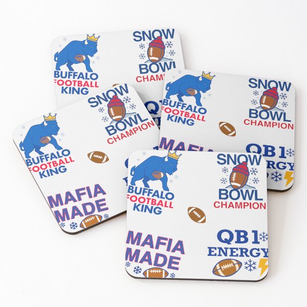 Item preview, Buffalo Football Mafia Pack | Bold Sports Fan Stickers designed and sold by SnugbugStudios.