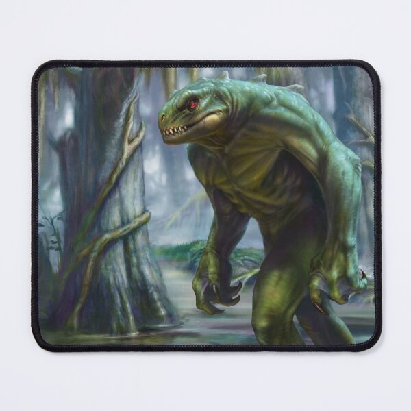 Item preview, Lizardman of Scape Ore Swamp designed and sold by BrittMartinArt.