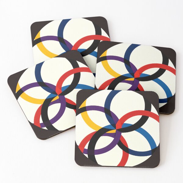 Item preview, circular round abstract colorful simplistic design designed and sold by SmashingDeals.