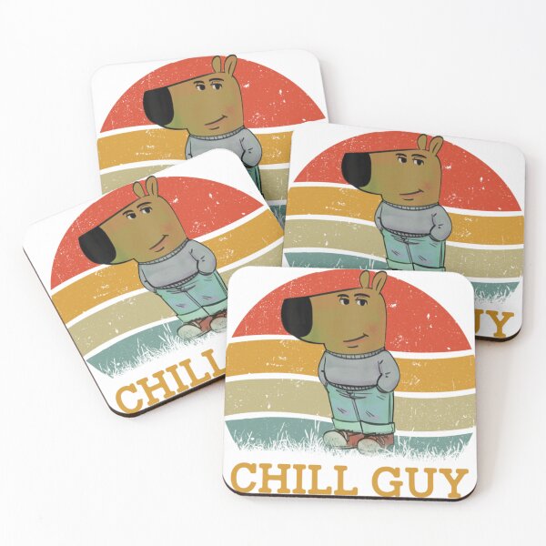 Item preview, Chill Guy meme designed and sold by Addieerge.