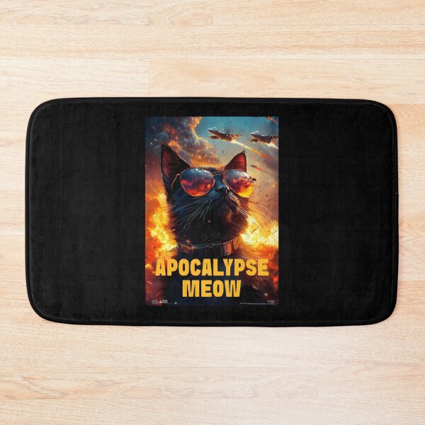 Item preview, Funny Cat - Movie Poster - Apocalypse Meow (Variant) designed and sold by MarisolStanton.