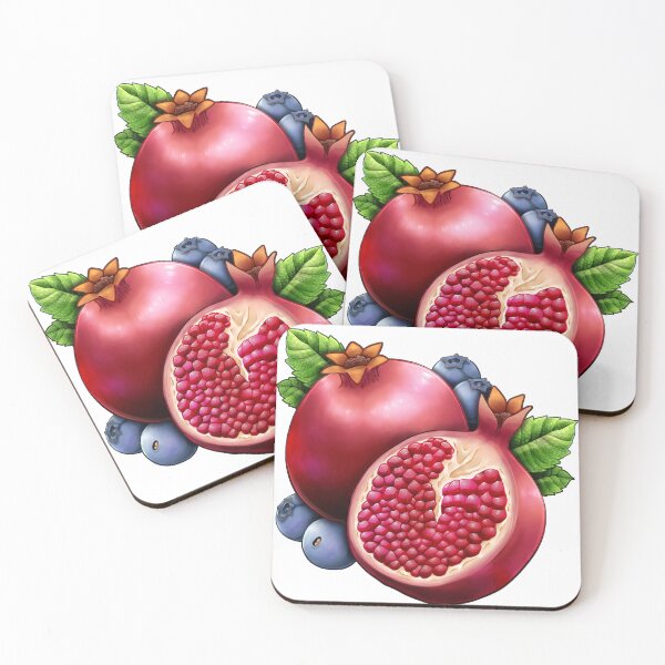 Item preview, Blueberry Mint Pomegranate  designed and sold by Paintbucket Lemonade.