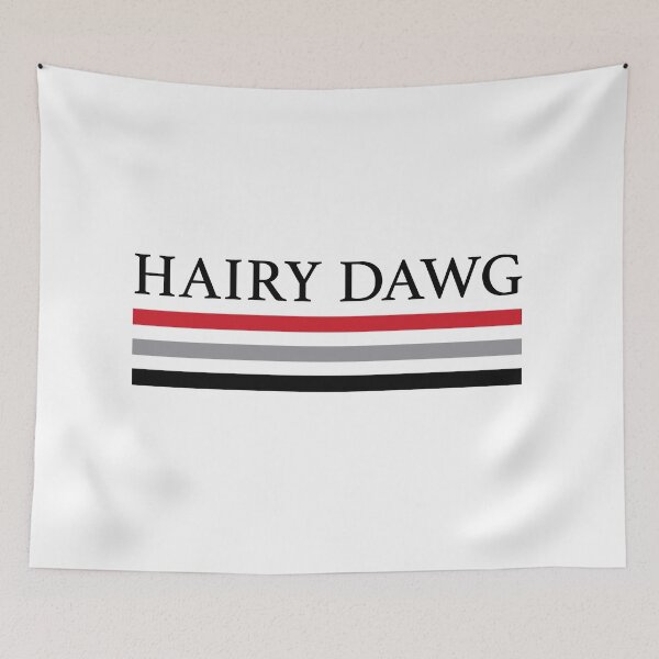 Item preview, Traditional UGA Football Hairy Dawg Patch, Go Dawgs Sic Em designed and sold by PUSH Proper Prints.