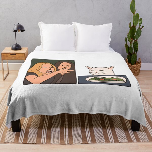 Item preview, Woman Yelling At A Cat  Iconic Meme Face-Off designed and sold by Addieerge.