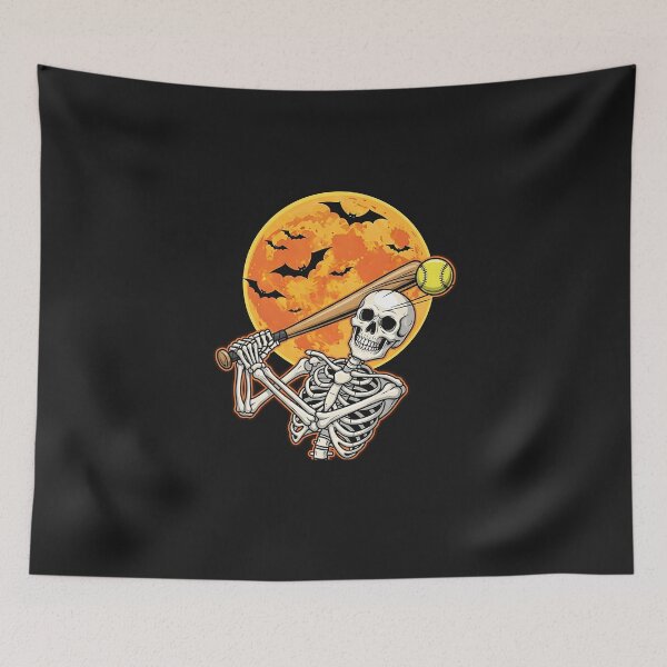 Item preview, Softball Skeleton Halloween Women Girls Softball Halloween designed and sold by diyoor.