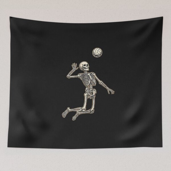 Item preview, Volleyball Skeleton Women Men Volleyball Player Halloween  designed and sold by diyoor.