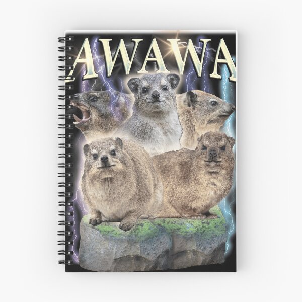 Item preview, The Hyrax Awawa Retro Vintage Design designed and sold by Addieerge.