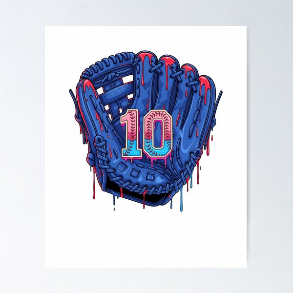 Item preview, Baseball Glove 10th Birthday Boys Ice Cream Drip 10 Yr Old designed and sold by diyoor.