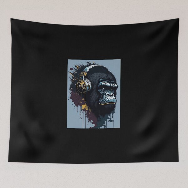 Item preview, Funny Monkey Music designed and sold by BriceLapres.