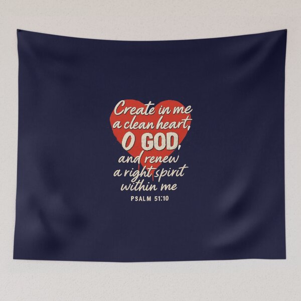 Item preview, Psalm 51:10 - Christian designed and sold by BELIEVERS with STYLE.
