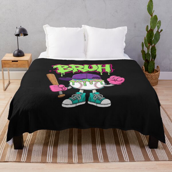 Item preview, Baseball Ice Cream Drip Youth Bruh Baseball For Girls & Boys designed and sold by diyoor.