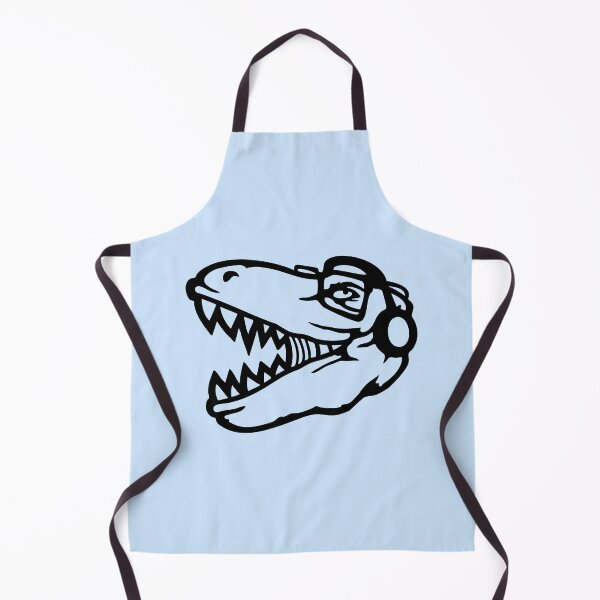 Item preview, T-Rex Tyrannosaurus Glasses Headphone Party Listen Music Club designed and sold by shirt-o-mat.