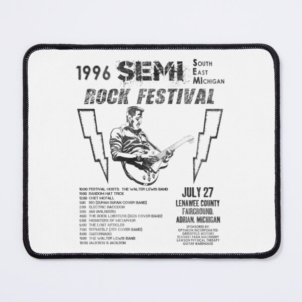 Item preview, Southeast Michigan Rock Festival designed and sold by Mary Ann Villar.
