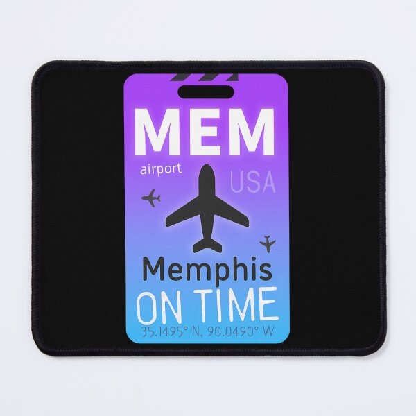 Item preview, Gateway To Graceland Mem Airport Code Design designed and sold by OnfroiBeaulac.