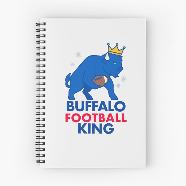 Item preview, Buffalo Football King Sticker | Mafia Fan Sports Design designed and sold by SnugbugStudios.