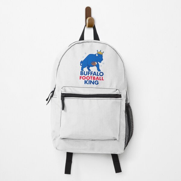 Item preview, Buffalo Football King Sticker | Mafia Fan Sports Design designed and sold by SnugbugStudios.