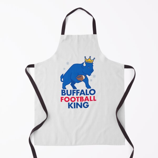 Item preview, Buffalo Football King Sticker | Mafia Fan Sports Design designed and sold by SnugbugStudios.