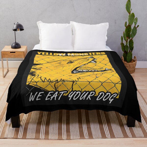 Item preview, Yellow Monsters We Eat Your Dog Textless designed and sold by Mary Ann Villar.