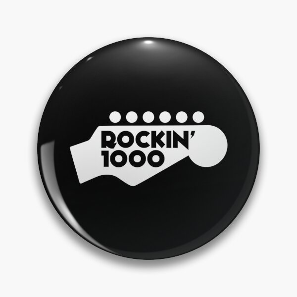 Item preview, Rockin'1000 White Logo Original designed and sold by Mary Ann Villar.