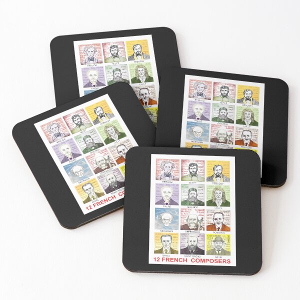 Item preview, 12 French Composers designed and sold by Nigel Dwyer.