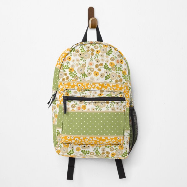 Item preview, Autumn Floral Pattern - Vintage Flowers, Polka Dot, Cottagecore Fall Design designed and sold by DaisyHouse.